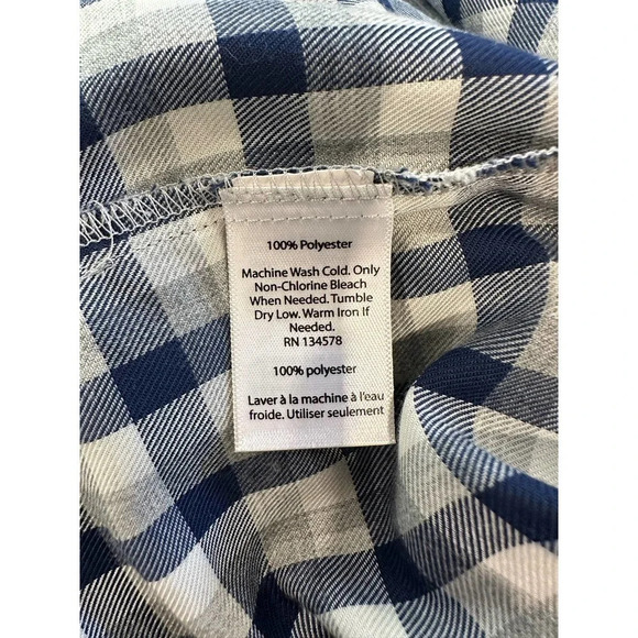 Vineyard Vines Relaxed Flannel Plaid Long Sleeve - Picture 4 of 4